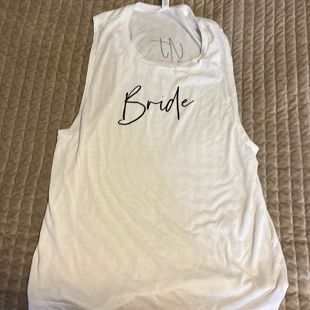 Uncommon James bride white tank. Large. Fits like medium